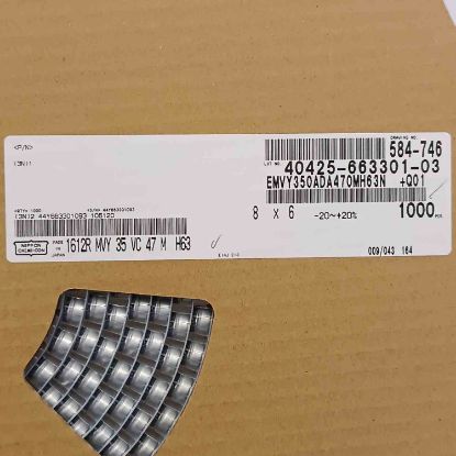 EMVY350ADA470MH63N 47MF 35V 8x6 NIPPON SMD KONDANSATÖR resmi