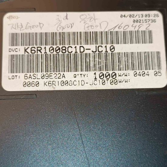 K6R1008CID-JC10 ENTEGRELER resmi
