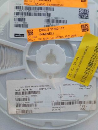 GRM155R61C105KA12D MURATA resmi