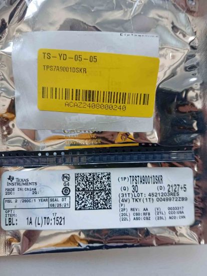 TPS7A9001DSKR resmi