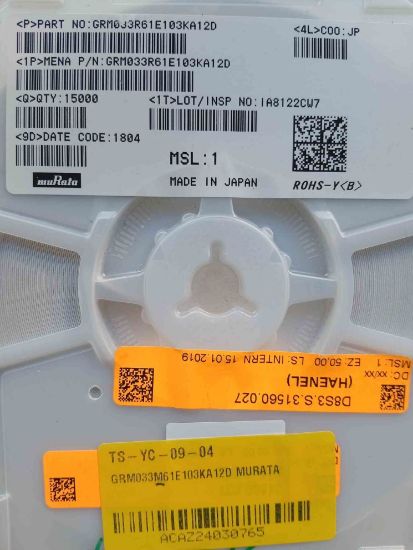 GRM033M61E103KA12D MURATA resmi