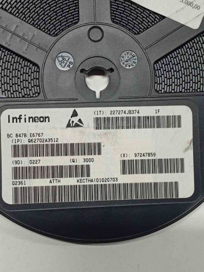 BC847BE6767 INFINEON TRİMER TRANSİSTÖR resmi