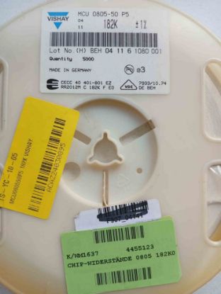 MCU080550P5 182K VISHAY resmi