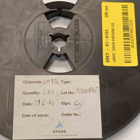 LM92C ENTEGRELER resmi