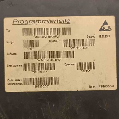 MC908AZ60AMFU SMD MOTOROLA SMD ENTEGRELER resmi
