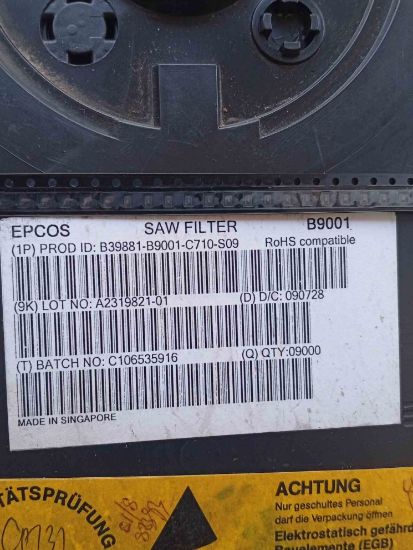 B39881-B9001-C710-S09 EPCOS resmi