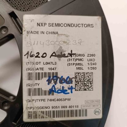 74HC4053PW TSSOP16 NXP 74 SERİSİ ENTEGRELER resmi