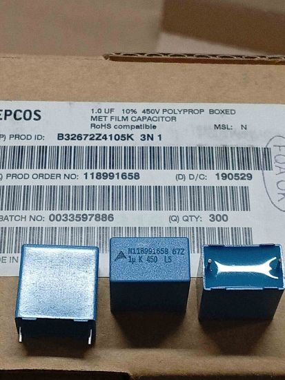 B32672Z4105K 3Z 1 1,0UF 450V CAPS resmi