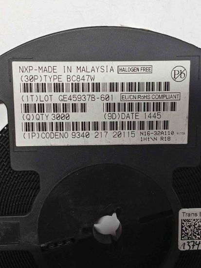 BC847W TRİMER TRANSİSTÖR resmi