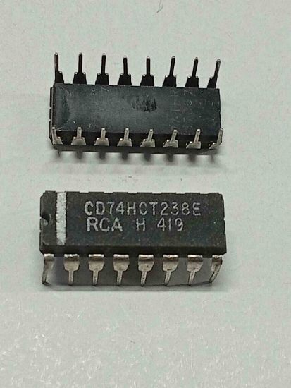 CD74HCT238E DIP RCA 74 SERİSİ ENTEGRELER resmi