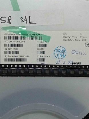 WM8974CGEFL/RV resmi