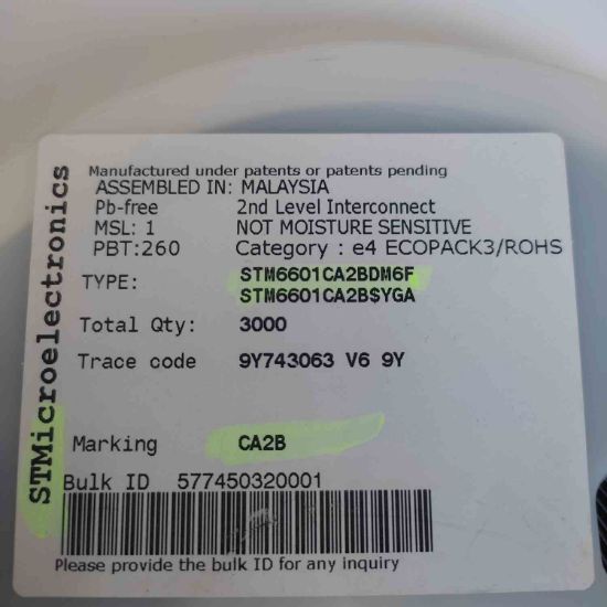 STM6601CA2BDM6F resmi