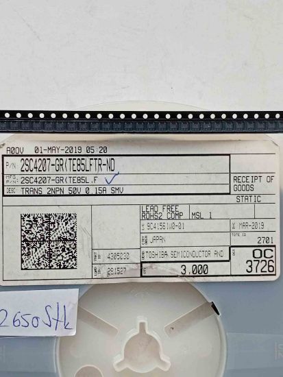 2SC4207-Y Toshiba resmi