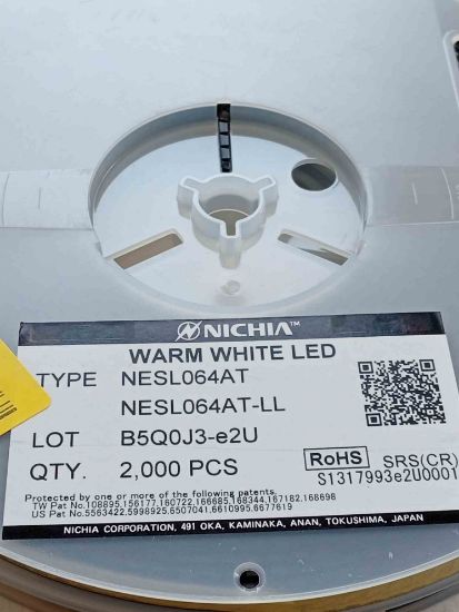 NESL064AT NICHIA 1300mcd, 2700K 3528 resmi