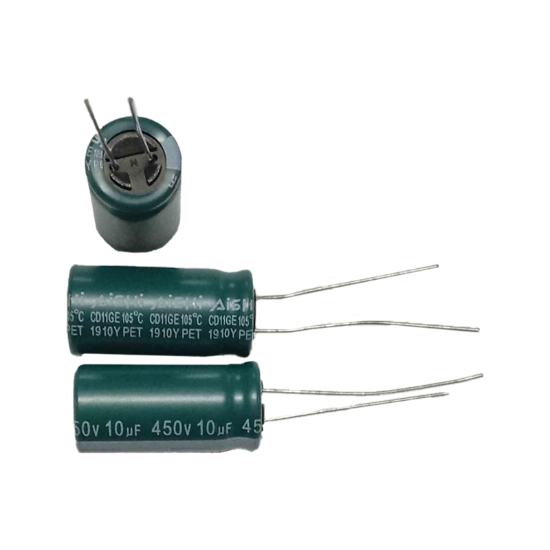 CD11GE450V10UF 10MF 450V  ELKO KONDANSATÖR resmi