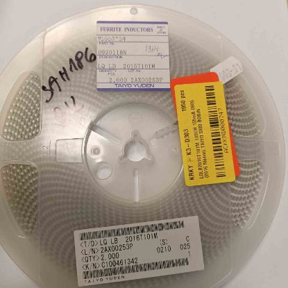 LQLB2016T101M 100UH 155mA 0806 (2016 Metric) TAIYO SMD BOBİN resmi