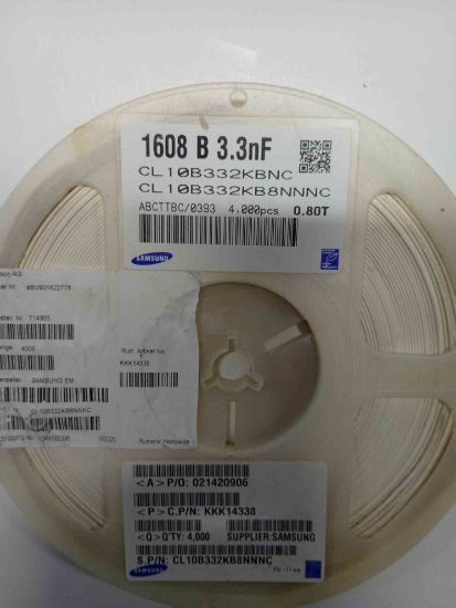 CL10B332KBNC 3,3NF SAMSUNG resmi