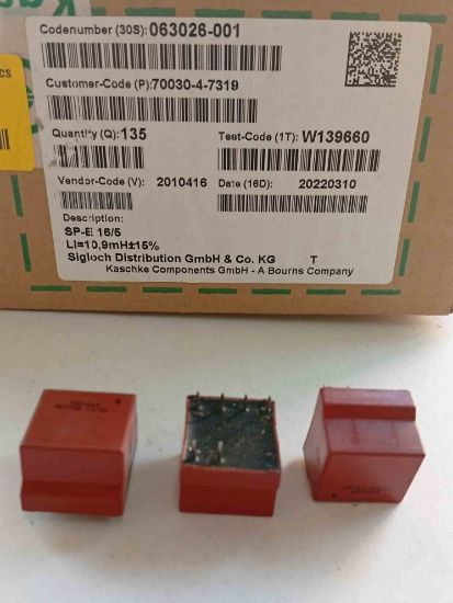 063026-001 KASCHKE BOBİN 10.9mH resmi
