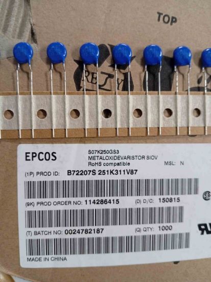 B72207S251K311V87 VARISTOR S07K250 resmi