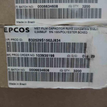 B32529S1562J834 5,6nf 63v rm5 KONDANSATÖR resmi