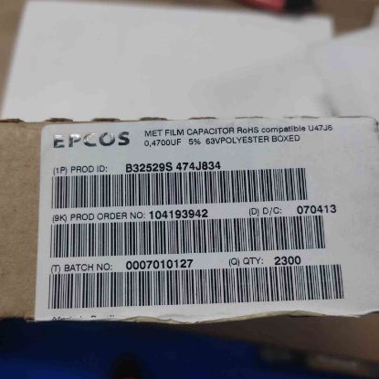 B32529S474J834 470nf 63v rm5 KONDANSATÖR resmi