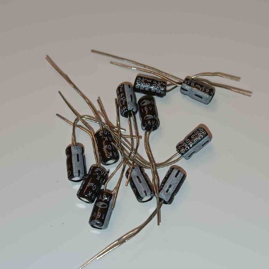 10MF 16V ELKO KONDANSATÖR resmi