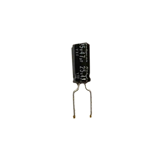 25YXF47MEFCTA5X11 47MF 25V 6x11 105 RUBYCON ELKO KONDANSATÖR resmi