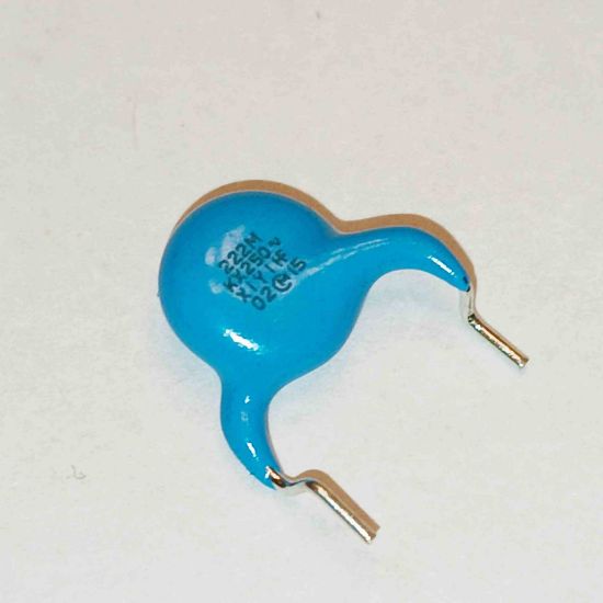 222MKX250 2.2NF 250VAC 10mm SERAMİK SERAMİK KONDANSATÖR resmi