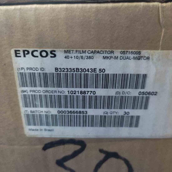 B32335B3043E50 40UF 380VAC resmi