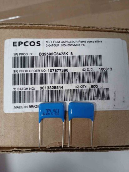 B32592C8473K 47NF 630V POLYESTER KONDANSATÖR resmi