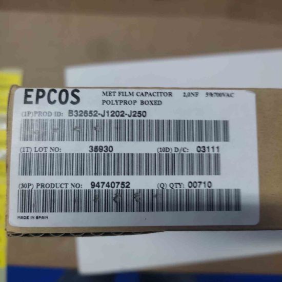 B32652J1202J250 2NF 1600V 15mm POLYESTER KONDANSATÖR resmi