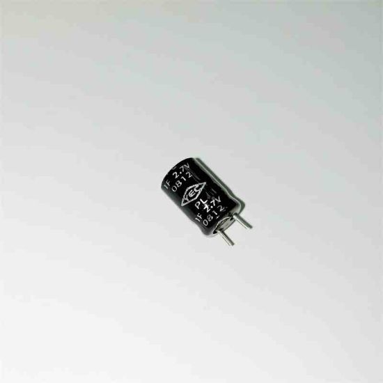 WPL2R71050812C 1F 2.7V 7x12 KISA AYAK YAGEO KONDANSATÖR resmi