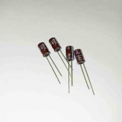 100MF 25V 6x11 NİPPON ELKO KONDANSATÖR resmi