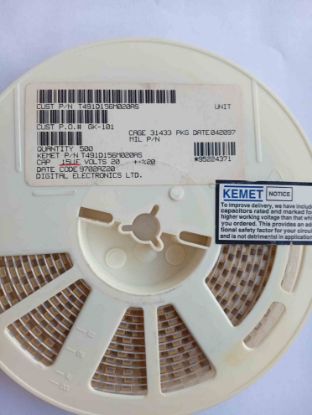 T491D156M020AS 15MF 20V D KEMET TANTAL KONDANSATÖR resmi
