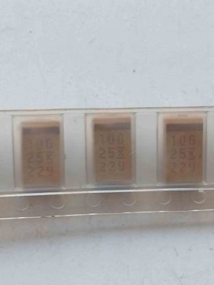 T491D106M025AS 10MF 25V D KASA TANTAL KEMET TANTAL KONDANSATÖR resmi