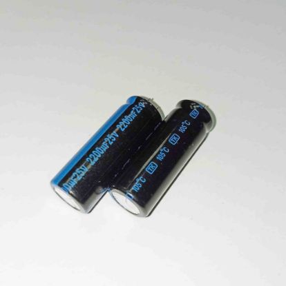 2200MF 25V 12x34 JAMICON ELKO KONDANSATÖR resmi
