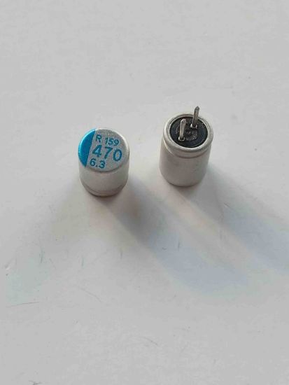 R 159 470 6.3 470MF 6.3V KONDANSATÖR resmi