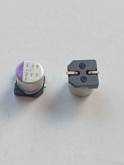 805 PC 220 6 220MF 6V KONDANSATÖR resmi