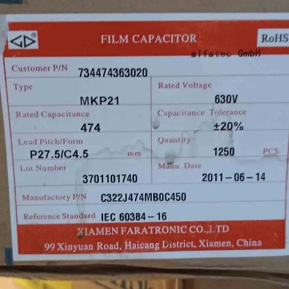 470NF 630V resmi