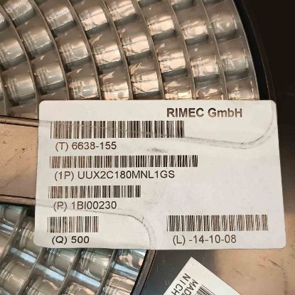 UUX2C180MNL1GS 18MF 160V NICHICON SMD KONDANSATÖR resmi