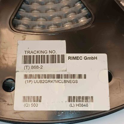 UUB2GR47MCLBNEGS 0.47MF 400V NICHICON SMD KONDANSATÖR resmi