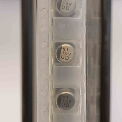 UUD1V100MCQ1PS 10MF 35V 5x5,8 NICHICON SMD KONDANSATÖR resmi
