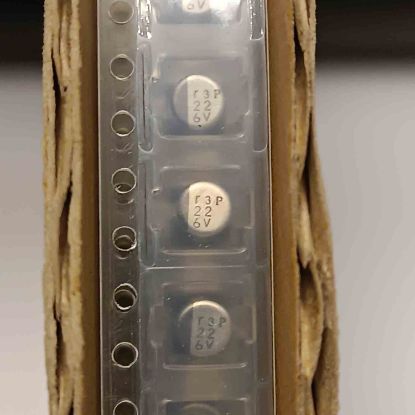 UUT0J220MCL1GS 22MF 6V NICHICON SMD KONDANSATÖR resmi