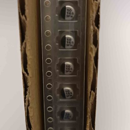 ECEV1CA100SR 10MF 16V 4x5.4 PANASONIC SMD KONDANSATÖR resmi