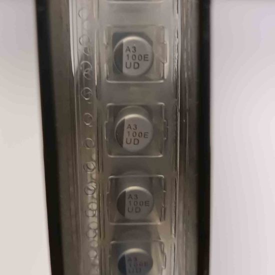 UUD1E101MCQ1GS 100MF 25V 6.3x7.7 NICHICON SMD KONDANSATÖR resmi