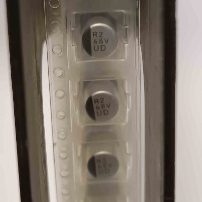 UUD1V680MCQ1PS 68MF 35V 6.3x7.7 NICHICON SMD KONDANSATÖR resmi