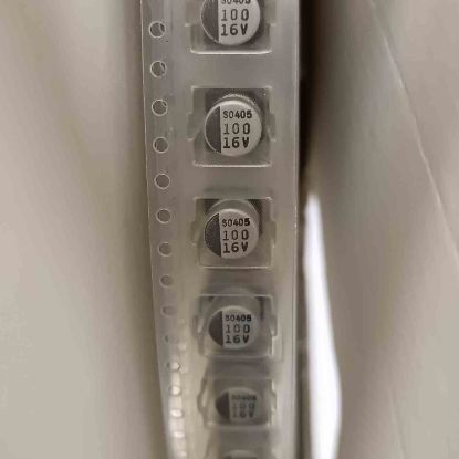 SC1C107M6L005VR180 100MF 16V 6.3x5 SAMWHA SMD KONDANSATÖR resmi