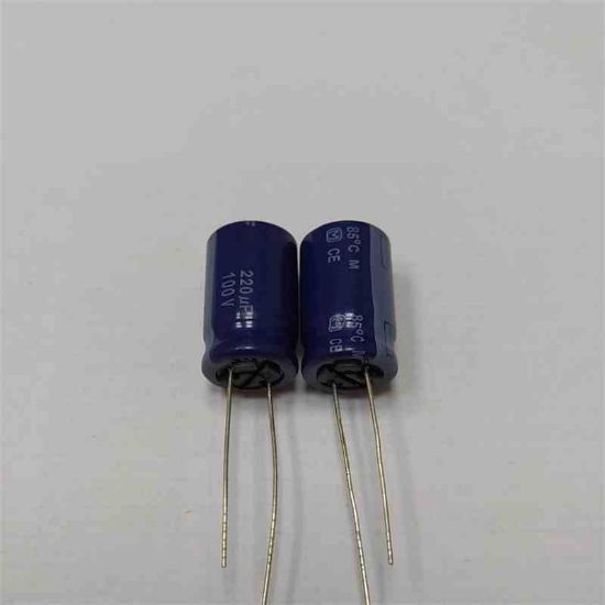 220MF 100V 12.5x25 PANASONIC ELKO KONDANSATÖR resmi