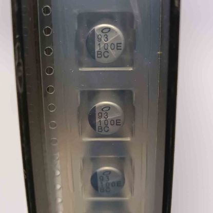 UBC1E101MNW1GS 100MF NICHICON SMD KONDANSATÖR resmi