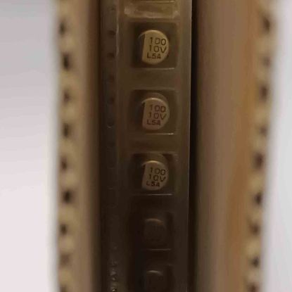 LV101M010E055R 100MF 100V 6.3x5.4 CAPXON SMD KONDANSATÖR resmi